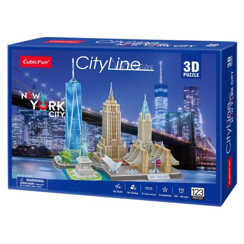 Cubic Fun CUBICFUN 3D puzle &bdquo;Ņujorka&ldquo;