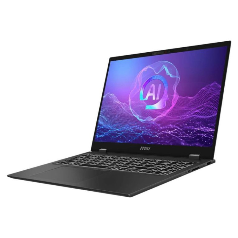 MSI Notebook|MSI|Prestige|16 AI+ Evo B2VMG|CPU  Core Ultra|u9-288V|3300 MHz|16"|3840x2400|RAM 32GB|LPDDR5x|8533 MHz|SSD 1TB|Intel Arc 140V|16GB|ENG|Card Reader SD (XC/HC)|Windows 11 Pro|Grey|1.5 kg|PRE16AI+EVOB2VMG-017NL