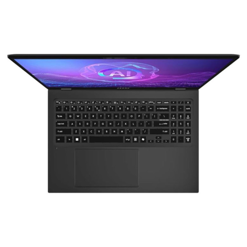 MSI Notebook|MSI|Prestige|16 AI+ Evo B2VMG|CPU  Core Ultra|u9-288V|3300 MHz|16"|3840x2400|RAM 32GB|LPDDR5x|8533 MHz|SSD 1TB|Intel Arc 140V|16GB|ENG|Card Reader SD (XC/HC)|Windows 11 Pro|Grey|1.5 kg|PRE16AI+EVOB2VMG-017NL
