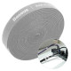 Baseus Rainbow Circle hook and loop Straps - Velcro tape Velcro cable organizer 3m gray (ACMGT-F0G)