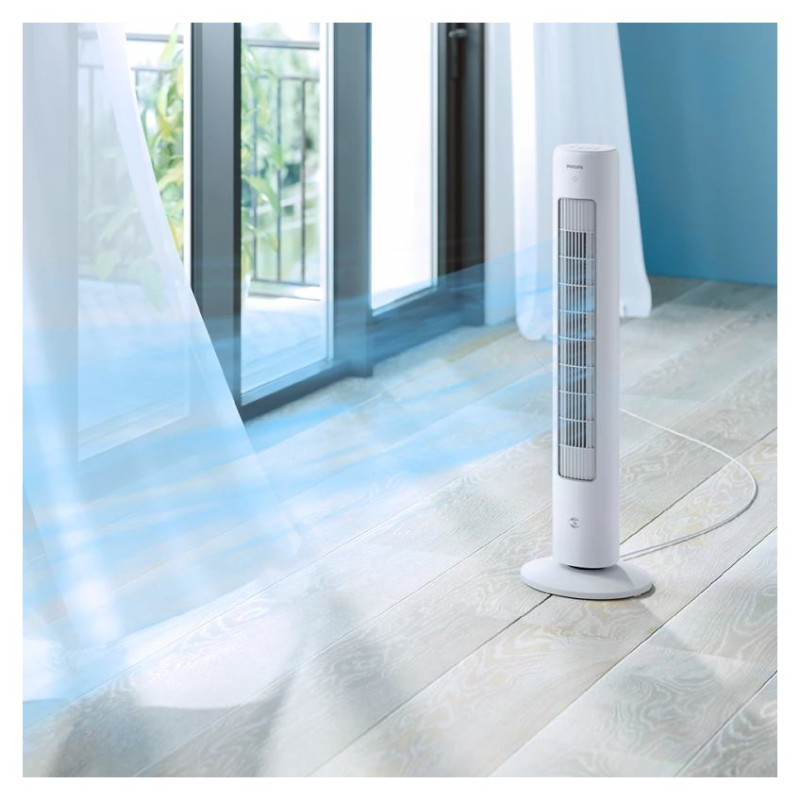 Philips Series 5000 torņveida ventilators, balts - CX5535/00