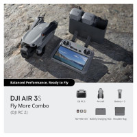DJI Drone|DJI|Air 3S Fly More Combo (DJI RC 2)|Consumer|CP.MA.00000816.03