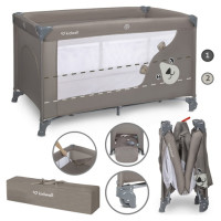 Kidwell Saliekamā gulta BLISSY DUO beige (divstāvu)