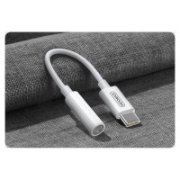 Joyroom SH-C1 headphone mini jack 3.5 mm (female) / USB-C (male) adapter - white