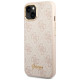 Guess GUHCP14MHG4SHP iPhone 14 Plus 6.7 "pink / pink hard case 4G Vintage Gold Logo