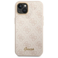 Guess GUHCP14MHG4SHP iPhone 14 Plus 6.7 "pink / pink hard case 4G Vintage Gold Logo