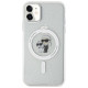 Karl Lagerfeld KLHMN61HGKCNOT case for iPhone 11 / Xr - transparent hardcase Karl&Choupette Glitter MagSafe