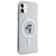 Karl Lagerfeld KLHMN61HGKCNOT case for iPhone 11 / Xr - transparent hardcase Karl&Choupette Glitter MagSafe