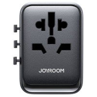 Joyroom JR-TCW01 Travel Adapter Universal 17W EU / US / UK / JP / AU / CN - Black