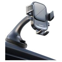 Joyroom JR-OK6 clamp phone holder for glass - black