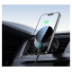 Joyroom JR-ZS409 magnetic holder with 15W inductive charger for car air vent - black