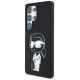 Karl Lagerfeld Silicone Graffiti Ikonik Printed Logo MagSafe Case for Samsung Galaxy S25 Ultra - Black