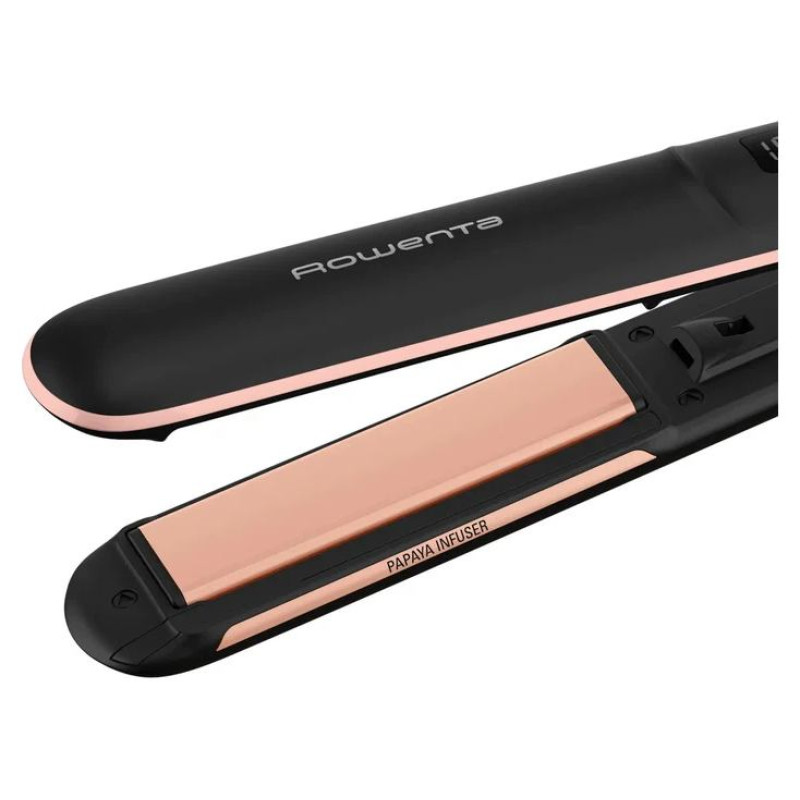 Rowenta Express Shine Papaya matu taisnotājs, melns - SF4620
