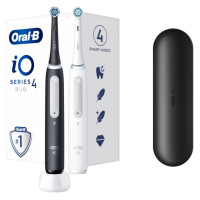 Braun Series iO4 el.zobu birstes,Matt Black+Quite White - iOG4d.2J6.2K
