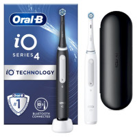 Braun Series iO4 el.zobu birstes,Matt Black+Quite White - iOG4d.2J6.2K