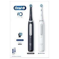 Braun Series iO4 el.zobu birstes,Matt Black+Quite White - iOG4d.2J6.2K