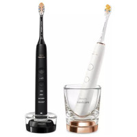 Sonicare zobu birste DiamondClean ar īpašu  lietotni, balts/rozā zelts - HX9914/69