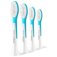 Sonicare for Kids zobu birstes uzgalis, 4 gab, 7+ gadi - HX6044/90
