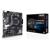 Asus Mainboard|ASUS|AMD A520|SAM4|MicroATX|2xPCI-Express 3.0 1x|1xPCI-Express 3.0 16x|1xM.2|Memory DDR4|Memory slots 2|1x15pin D-sub|1xHDMI|2xUSB 2.0|4xUSB 3.2 type B|1xPS/2|3xStereo jack 3.5mm|1xRJ45|PRIMEA520M-K