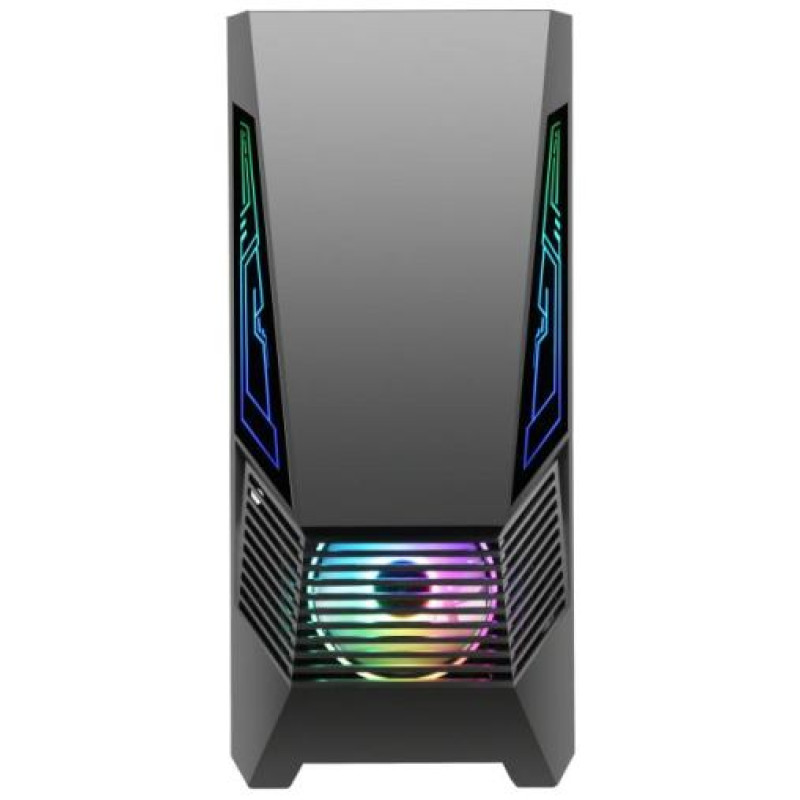 Golden Tiger Case|GOLDEN TIGER|Buffalo M730i|MidiTower|Not included|ATX|MicroATX|Colour Black|BUFFALOM730I