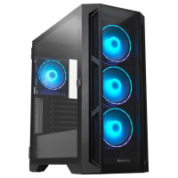 Chieftec Case|CHIEFTEC|APEX ARGB|MidiTower|Not included|ATX|MicroATX|MiniITX|Colour Black|GA-01B-TG-OP