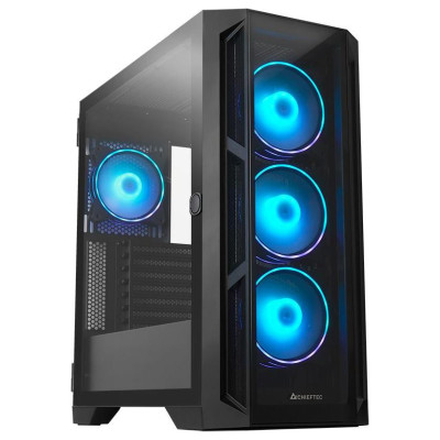 Chieftec Case|CHIEFTEC|APEX ARGB|MidiTower|Not included|ATX|MicroATX|MiniITX|Colour Black|GA-01B-TG-OP