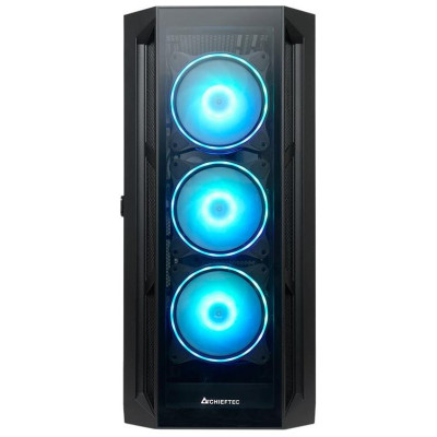 Chieftec Case|CHIEFTEC|APEX ARGB|MidiTower|Not included|ATX|MicroATX|MiniITX|Colour Black|GA-01B-TG-OP