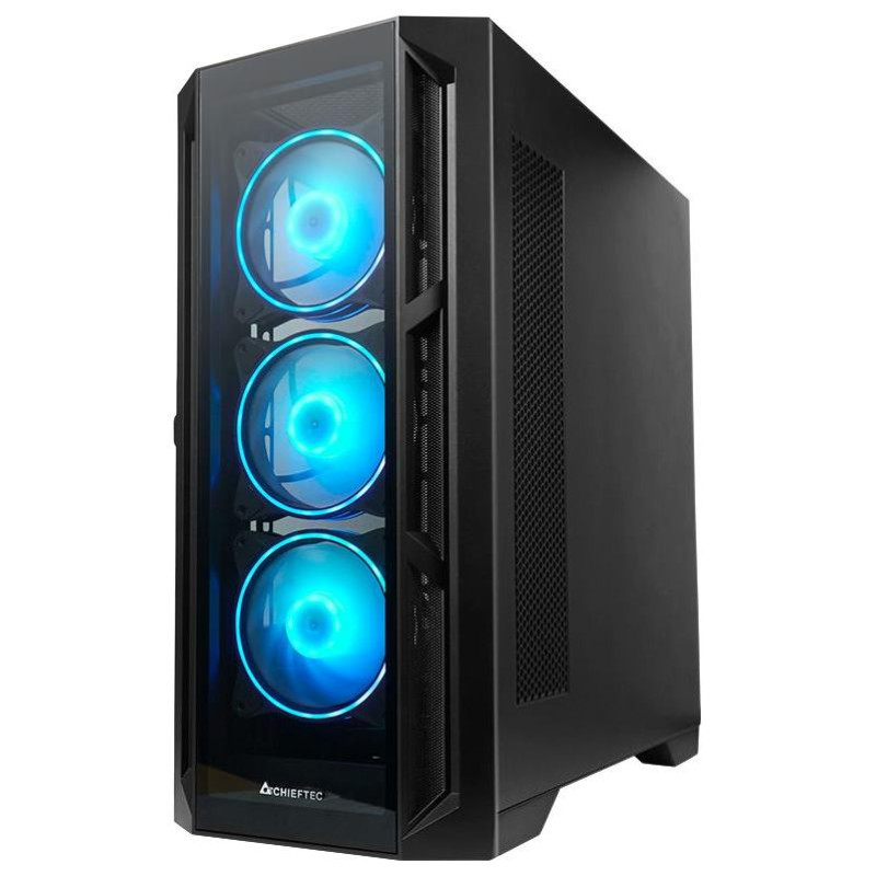 Chieftec Case|CHIEFTEC|APEX ARGB|MidiTower|Not included|ATX|MicroATX|MiniITX|Colour Black|GA-01B-TG-OP
