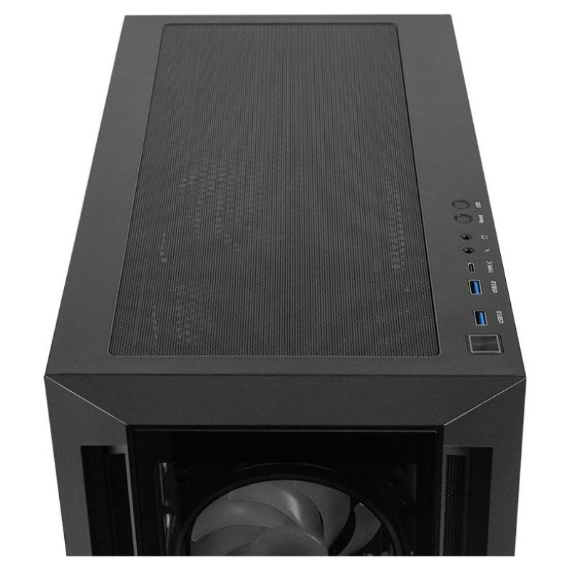 Chieftec Case|CHIEFTEC|APEX ARGB|MidiTower|Not included|ATX|MicroATX|MiniITX|Colour Black|GA-01B-TG-OP