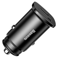 Baseus Square PPS smart car charger with USB Quick Charge 4.0 QC 4.0 and USB-C PD 3.0 SCP ports black (CCALL-AS01)