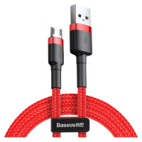 Baseus Cafule Cable CAMKLF-C09 USB-A / micro USB 1.5A 2 m - red