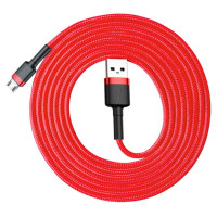 Baseus Cafule Cable CAMKLF-C09 USB-A / micro USB 1.5A 2 m - red