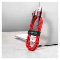 Baseus Cafule Cable CAMKLF-C09 USB-A / micro USB 1.5A 2 m - red