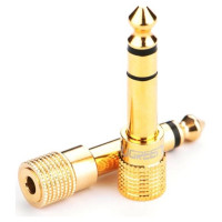 Ugreen adapter 3.5 mm mini jack to 6.3 mm jack adapter gold (20503)