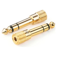 Ugreen adapter 3.5 mm mini jack to 6.3 mm jack adapter gold (20503)