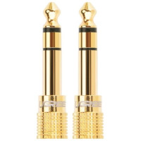 Ugreen adapter 3.5 mm mini jack to 6.3 mm jack adapter gold (20503)