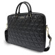Guess Quilted bag for a 16" laptop - black