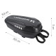 Wozinsky waterproof scooter handlebar bag 3l handlebar bag black (WSB4BK)