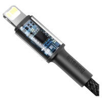Baseus CATLGD-A01 Lightning - USB-C PD 20W 480Mb/s 2m cable - black