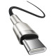 Baseus Cafule Series Metal Data USB-C / USB-C PD QC SCP 100W 5A 1 m cable - black