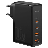 Baseus GaN2 Pro fast charger 100W USB / USB Type C Quick Charge 4+ Power Delivery black (CCGAN2P-L01)