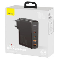 Baseus GaN2 Pro fast charger 100W USB / USB Type C Quick Charge 4+ Power Delivery black (CCGAN2P-L01)