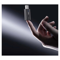 Ugreen Transmitter Bluetooth 5.1 Transmitter / Receiver Wireless Audio Adapter 3.5mm Mini Jack Black (CM523 60300)