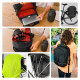 Wozinsky bicycle bag double backpack 2in1 30l black (WBB30BK)