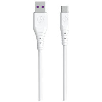Dudao cable USB - USB Type C 6A cable 1 m white (TGL3T)