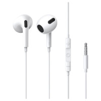Baseus Encok H17 3.5mm minijack wired headphones white (NGCR020002)