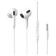 Baseus Encok H17 3.5mm minijack wired headphones white (NGCR020002)