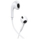 Baseus Encok H17 3.5mm minijack wired headphones white (NGCR020002)