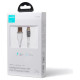Joyroom Star-Cloud Series A3 USB-A / Lightning Cable 2.4A 1.2m with Smart Switch - White