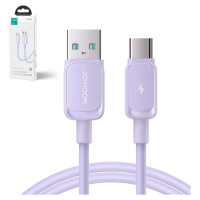 Joyroom Multi-Color Series A14 USB-A / USB-C 3A Cable 1.2m - Purple